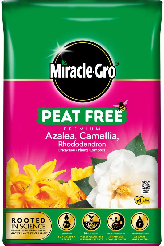 Miracle-Gro Miracle-Gro Peat Free Premium Azalea, Camellia & Rhododendron Compost