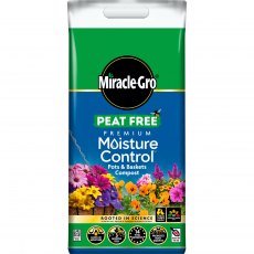 Miracle-Gro Peat Free Premium Moisture Pots & Baskets Control Compost