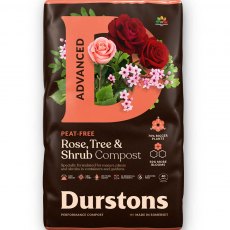Durstons Advanced Peat Free Rose, Tree & Shrub Compost 40L