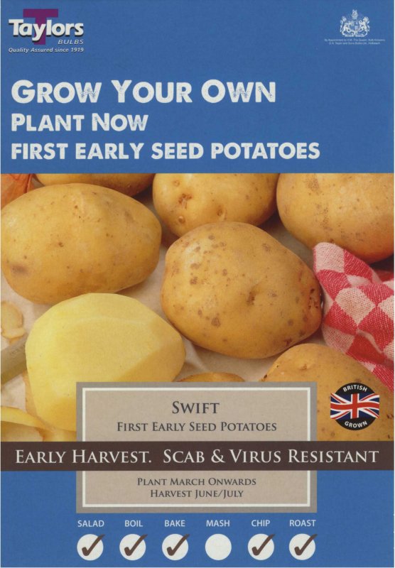 Taylors Bulbs Potato Swift (x10)