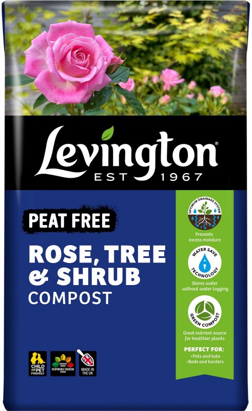 Levington Levington Peat Free Rose, Tree & Shrub Compost