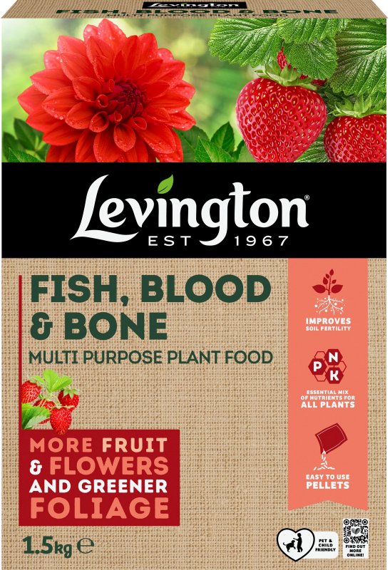 Levington Levington Fish, Blood & Bone Multi Purpose Plant Food