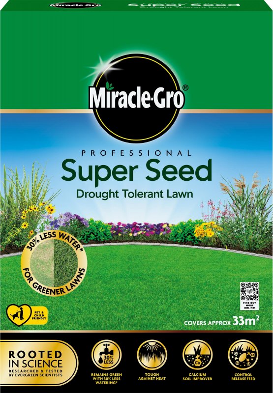 Miracle-Gro Miracle-Gro Professional Super Seed Drought Tolerant Lawn