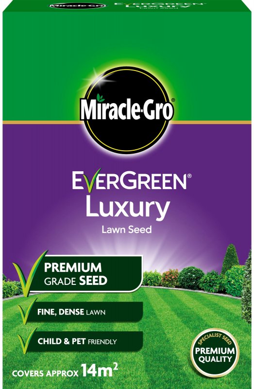 Miracle-Gro Evergreen Miracle-Gro EverGreen Luxury Lawn Seed